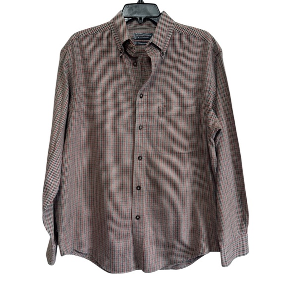 Roundtree & Yorke Other - Roundtree & Yorke Men's Plaid Long Sleeve Shirt